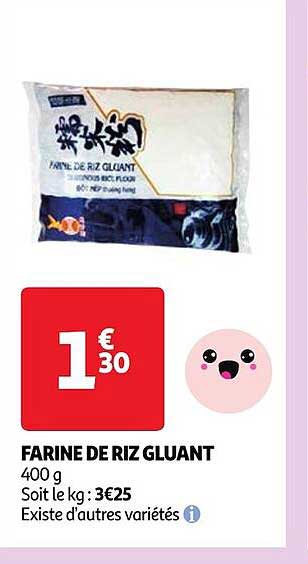 farine de riz gluant