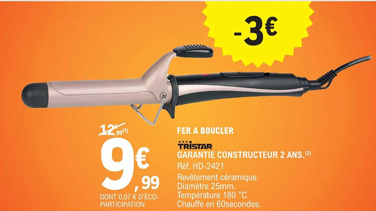 fer à boucler tristar