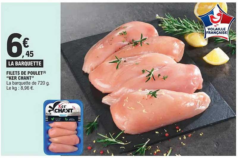 filets de poulet "ker chant"