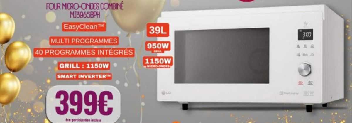 four micro-ondes combiné