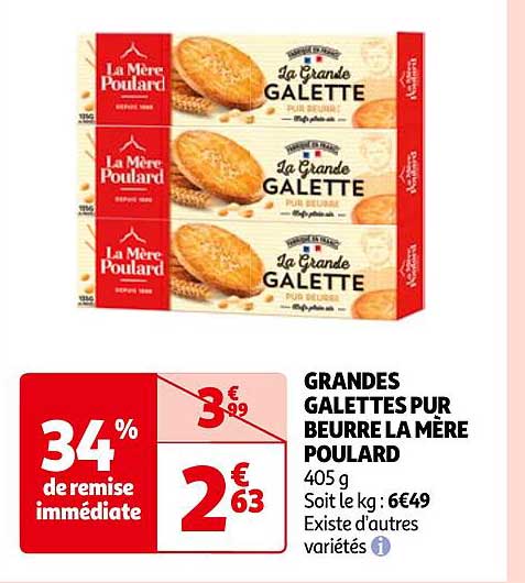 grandes galettes pour beurre la mère poulard