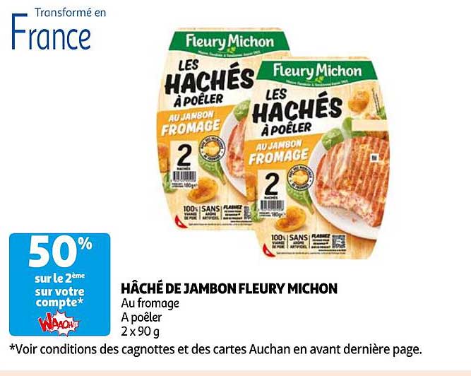 haché de jambon fleury michon