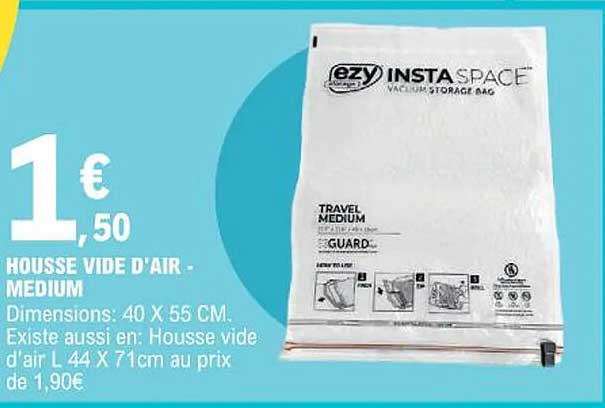 housse vide d'air - medium