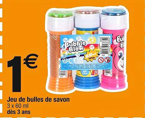 Jeu De Bulles De Savon