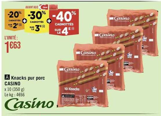 Knacks Pur Porc Casino