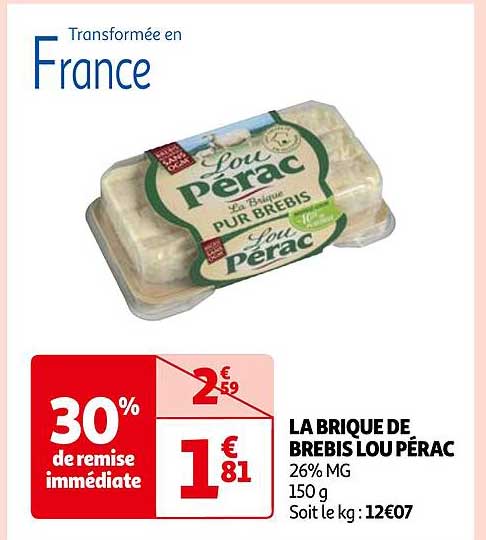 la brique de brebis lou pérac