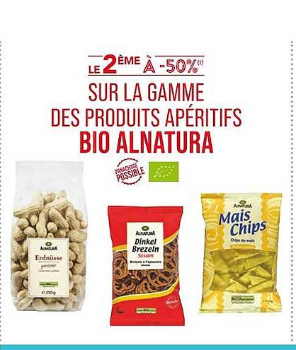 La Gamme Des Produits Apéritifs Bio Alnatura
