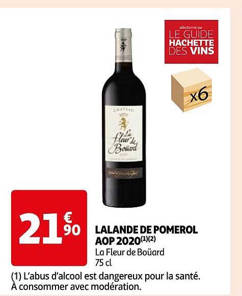 lalande de pomerol aop 2020 la fleur de boüard