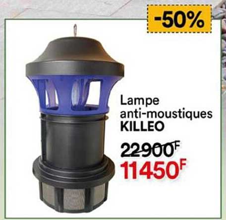 lampe anti-moustiques killeo