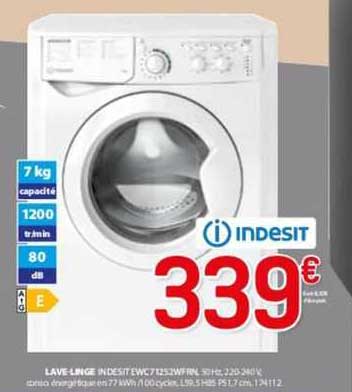 lave-linge indesit