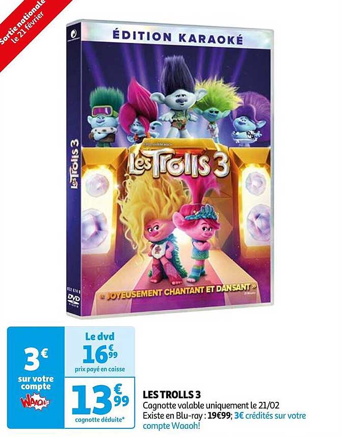 le dvd les trolls 3