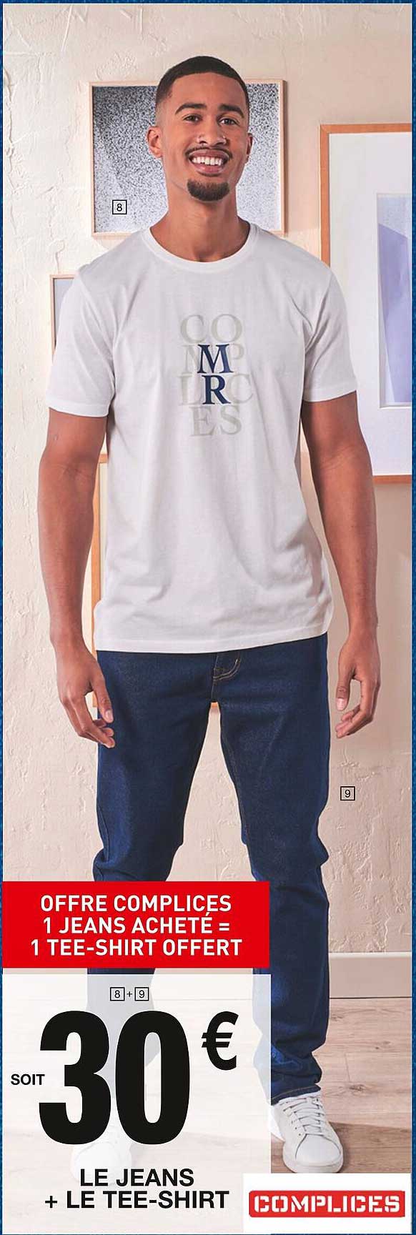 le jeans + le tee-shirt complices