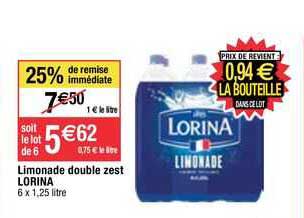 Limonade Double Zest Lorina