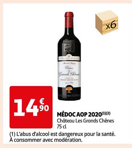 médoc aop 2020 château les grands chênes