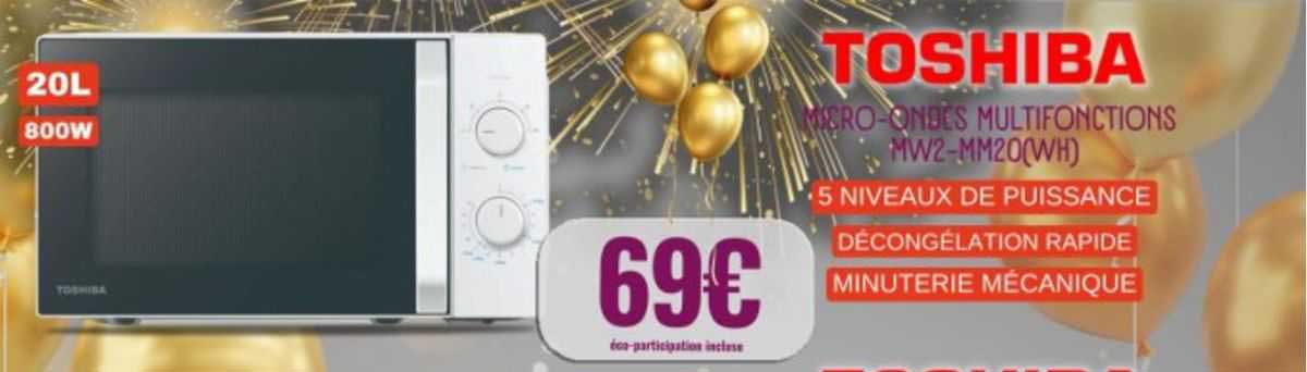 micro-ondes multifonctions toshiba