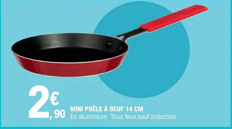 Mini Poêle à œuf 14 Cm