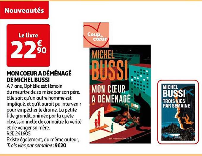 mon coeur a déménagé de michel bussi