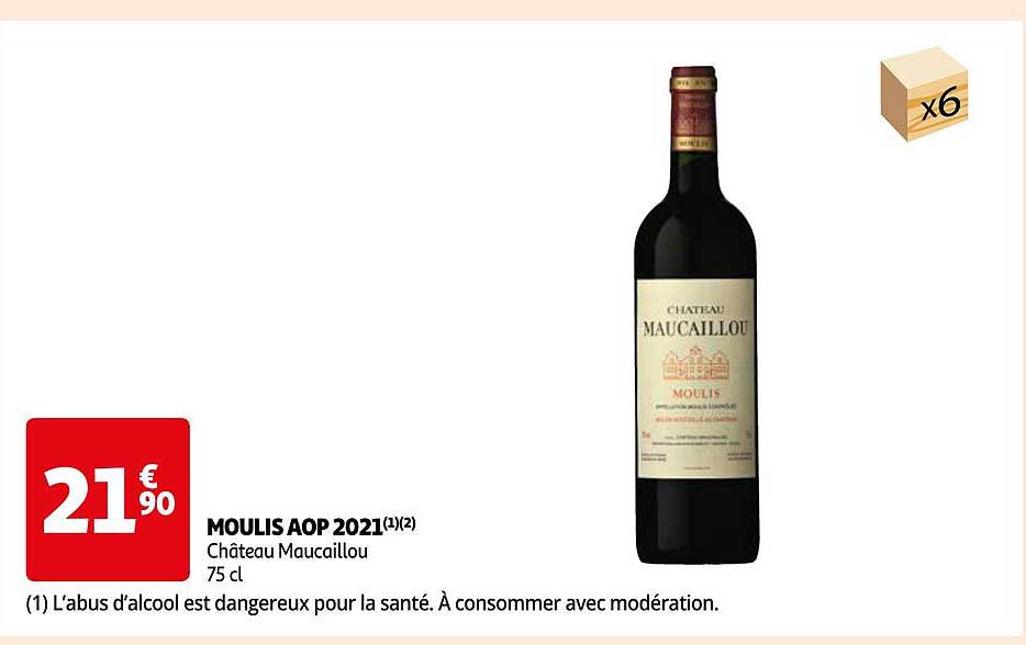 moulis aop 2021 château maucaillou