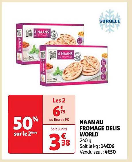 naan au fromage delis world