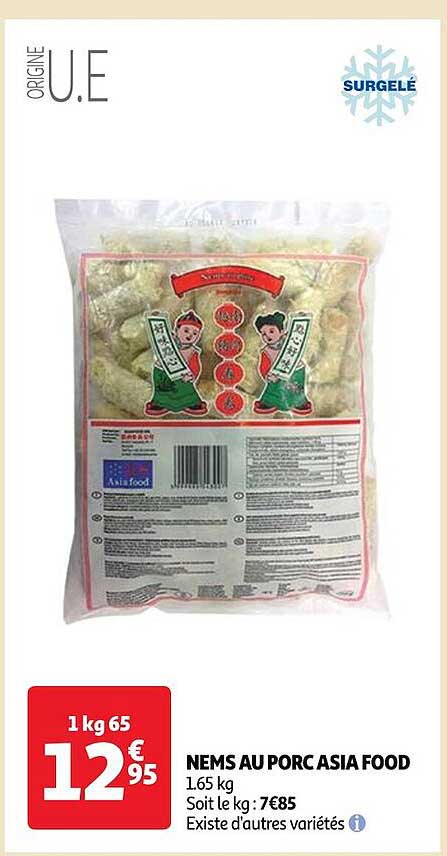 nems au porc asia food