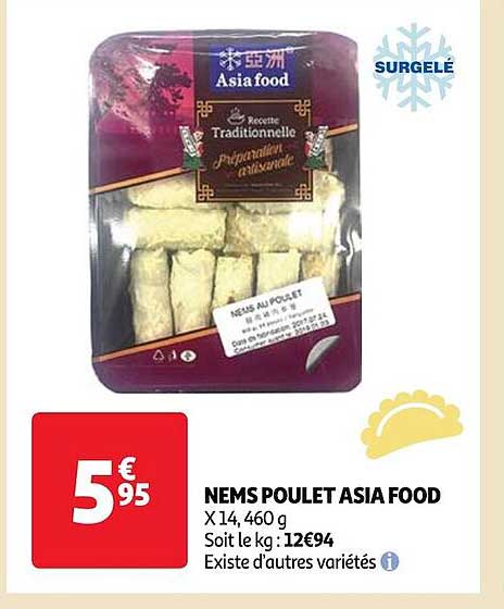 nems poulet asia food