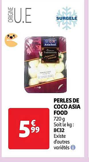 perles de coco asia food