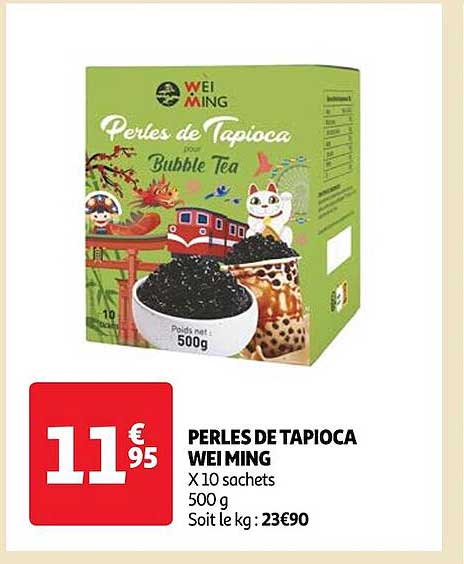 perles de tapioca wei ming