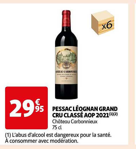 pessac léognan grand cru classé aop 2021 château carbonnieux