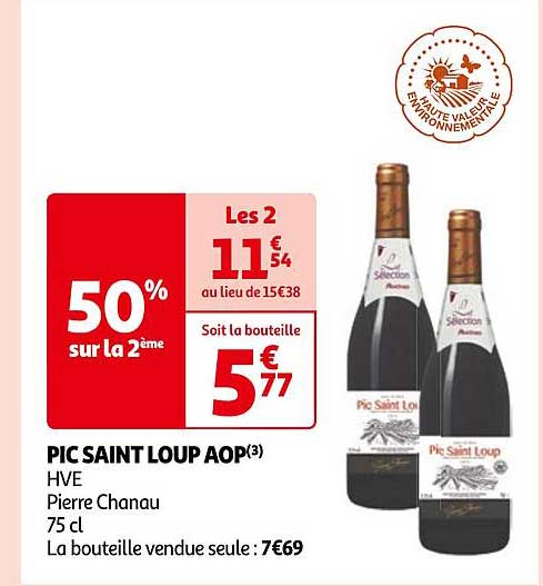 pic saint loup aop hve pierre chanau