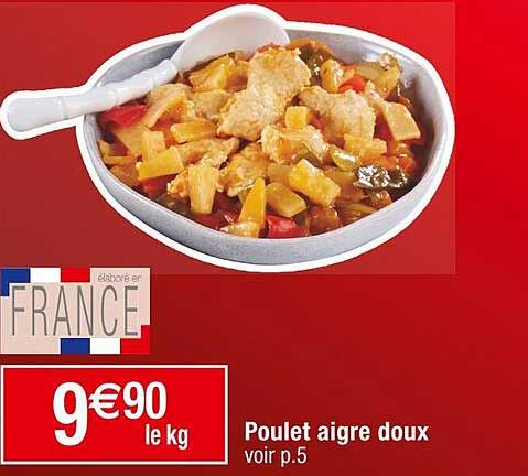 poulet aigre doux