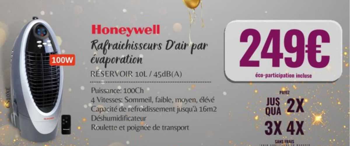 rafraichisseurs d'air par évaporation honeywell