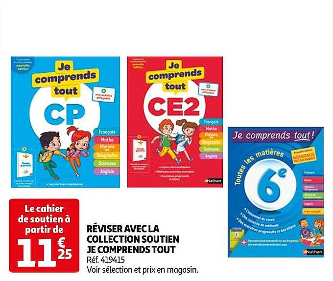 réviser avec la collection soutien je comprends tout