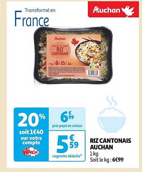 Riz Cantonais Auchan