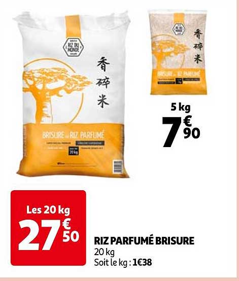 riz parfumé brisure