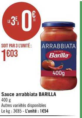 Sauce Arrabbiata Barilla