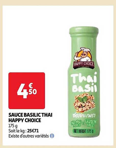 sauce basilic thai happy choice