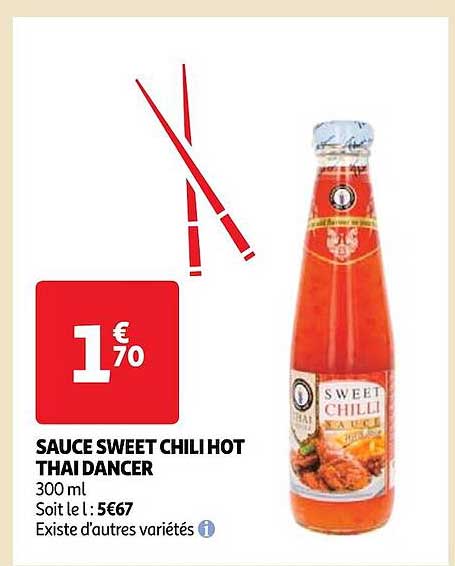 sauce sweet chili hot thai dancer