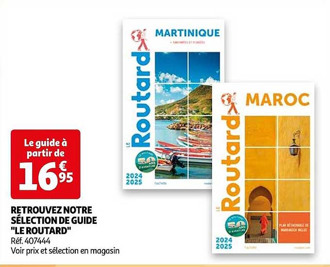 sélection de guide "le routard"