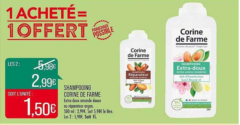 shampooing corine de farme