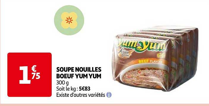 soupe nouilles boeuf yum yum