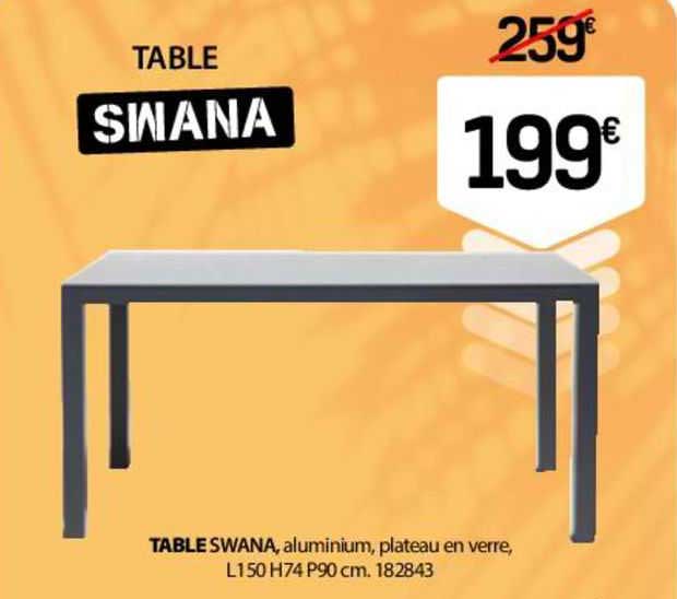 Table Swana