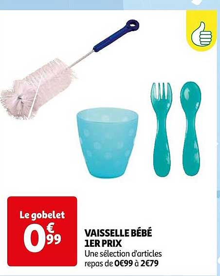 vaisselle bébé 1er prix
