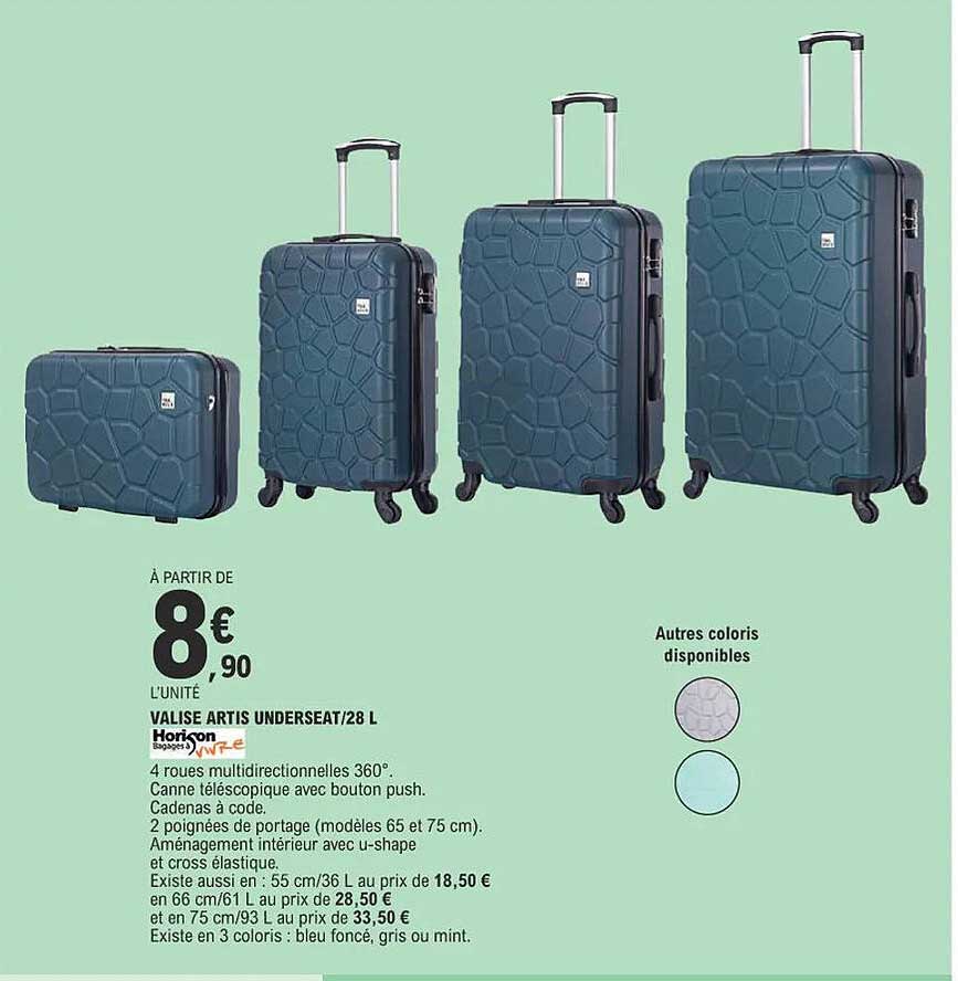 valise artis underseat/28 l