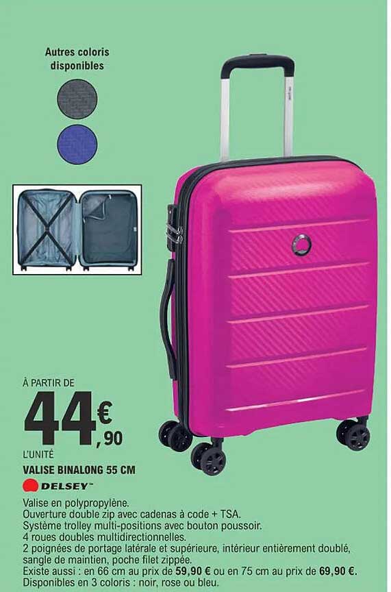 valise binalong 55 cm delsey