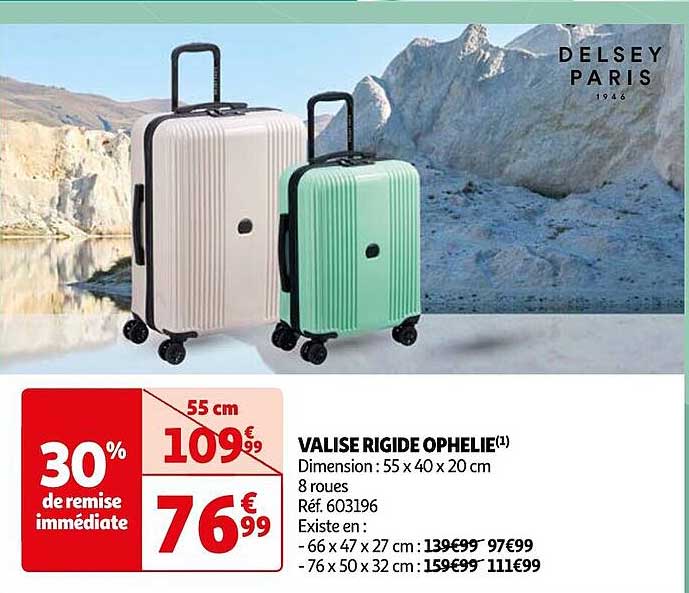 valise rigide ophelie