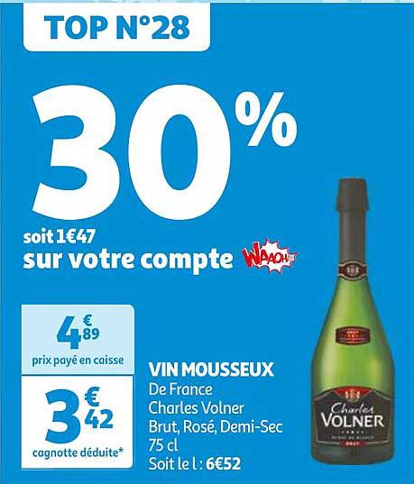 vin mousseux de france charles volner