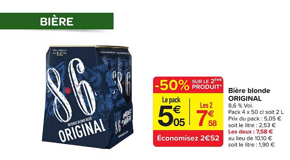 Bière Blonde Original