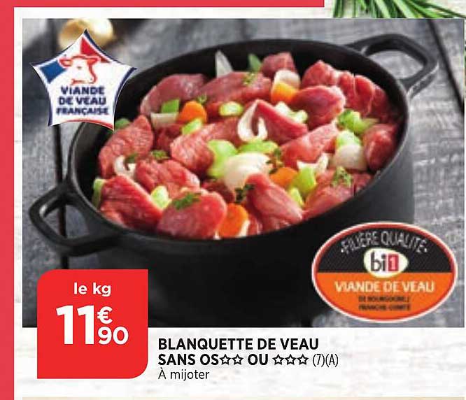 Blanquette De Veau Sans Os