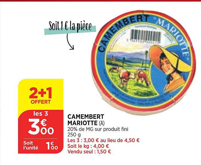 camembert mariotte