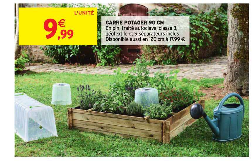 carre potager 90cm